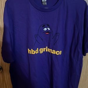Happy Birthday Grimace limited edition crew shirt